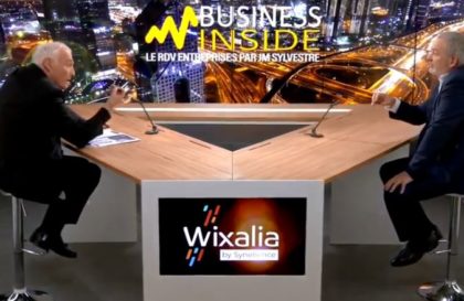 Wixalia sur le plateau de Business inside