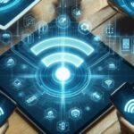 borne wifi et smartphones connectes au wifi